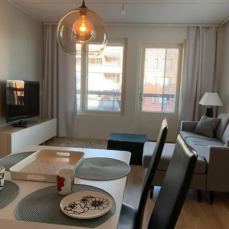 Apartamento Uusi Kolmio Satamassa Sauna , Iso Parveke