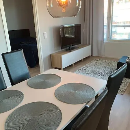 Uusi Kolmio Satamassa Sauna , Iso Parveke Apartamento