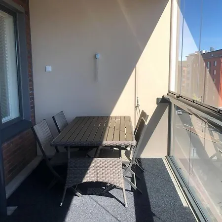Uusi Kolmio Satamassa Sauna , Iso Parveke Apartamento